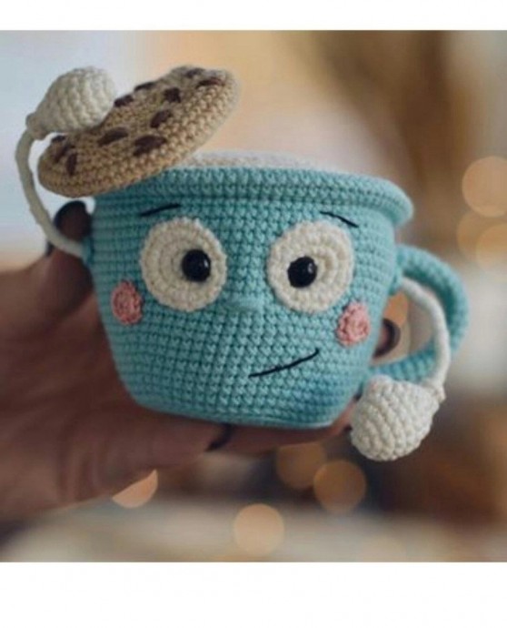 Вязаная чашка Вязаная чашка