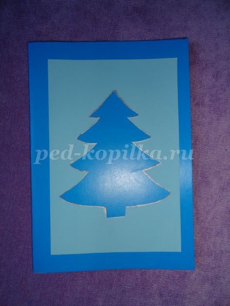 Красивая новогодняя открытка: часть 2