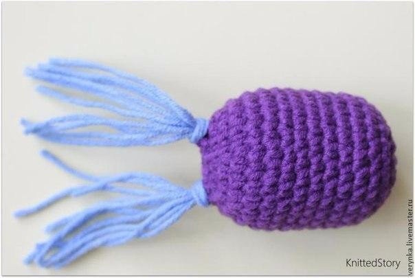 Вяжем погремушку в виде совы Вяжем погремушку в виде совы