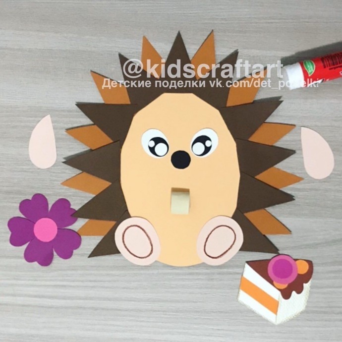 Ёжик с тортиком Ёжик с тортиком