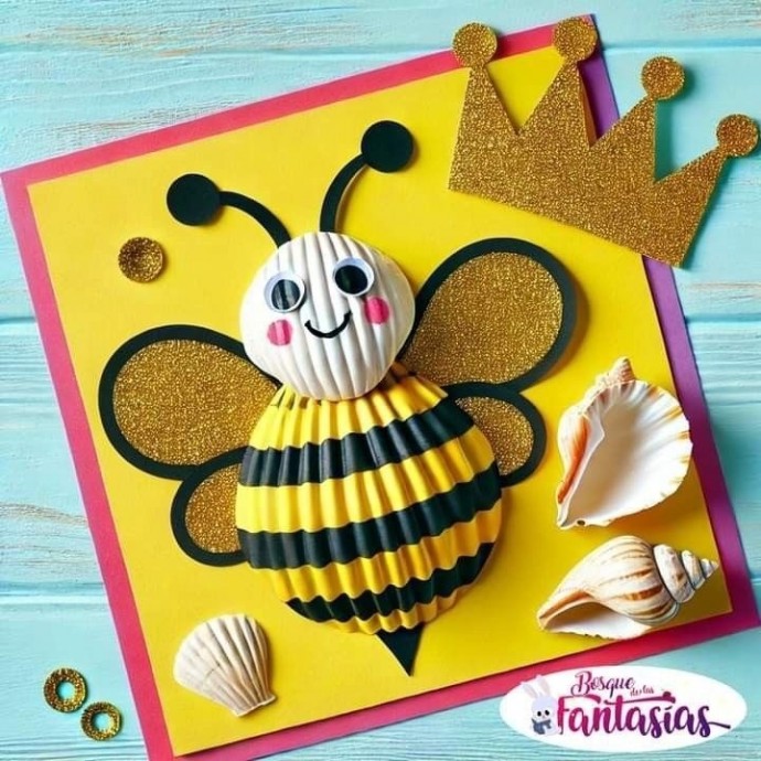 Аппликации зверушек с ракушками Аппликации зверушек с ракушками