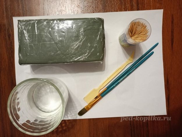 Кот из скульптурной глины детскими руками: часть 1 Кот из скульптурной глины детскими руками: часть 1