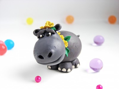 Лепим бегемотика