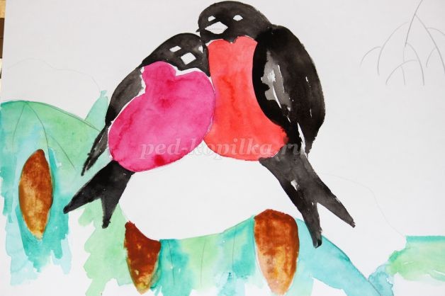 Снегири на ветке: часть 1 Снегири на ветке: часть 1