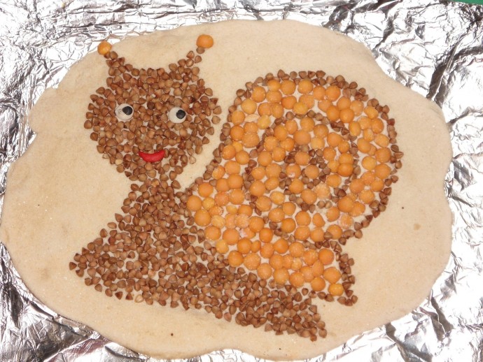 Идеи поделок из круп и семян