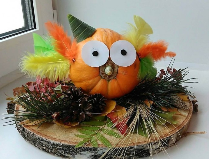 Необычные композиции из тыковок Необычные композиции из тыковок