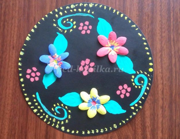 ​Цветочное панно: часть 1