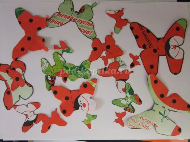 Панно "Вспорхнувшие бабочки"