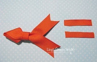 Рыбка из репсовой ленты Рыбка из репсовой ленты