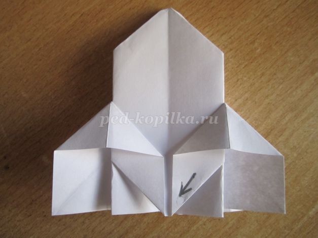 ​Ракета в технике оригами: часть 2