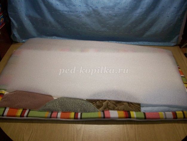 Развивающий коврик-панно "Времена года": мастер-класс, часть 2