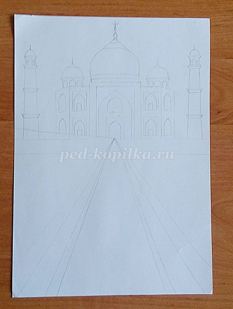 Графическая зарисовка исторического здания: часть 3 Графическая зарисовка исторического здания: часть 3