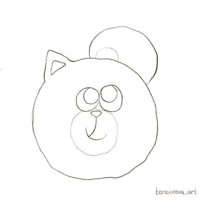 Котенок на голове у кошки Котенок на голове у кошки