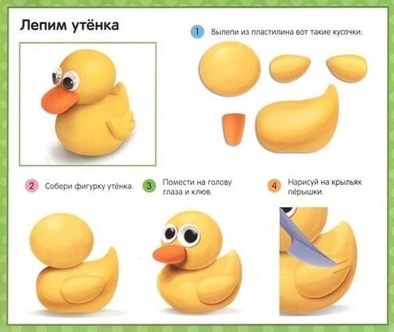 Лепим животных из пластилина Лепим животных из пластилина