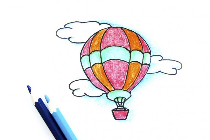 Рисуем воздушный шар