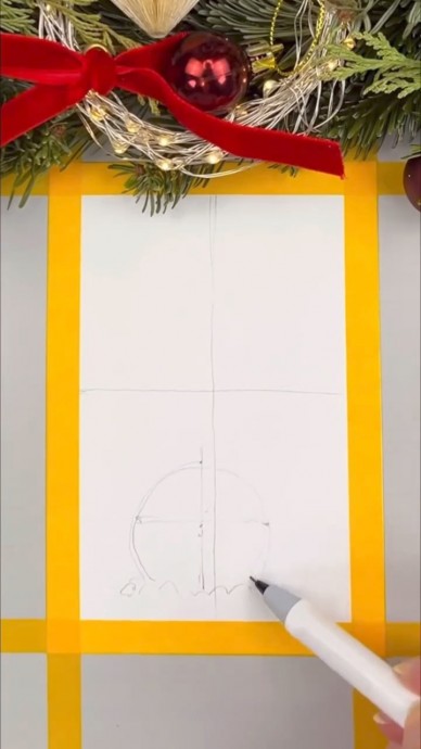 Рисуем зимнее настроение