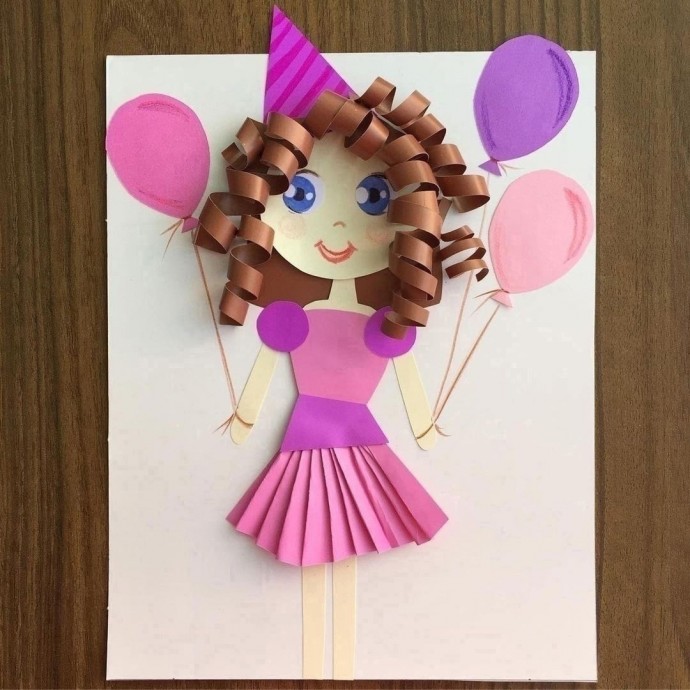 ​Девочка с шарами