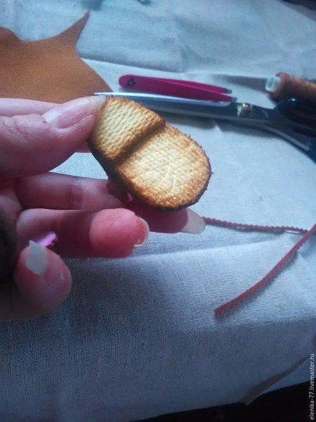 Миниатюрные ботиночки для куклы или мишки Миниатюрные ботиночки для куклы или мишки