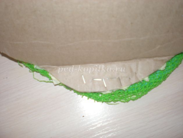 Птичка с использованием техники "Торцевание": часть 2