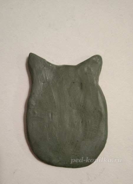 Кот из скульптурной глины детскими руками: часть 2 Кот из скульптурной глины детскими руками: часть 2