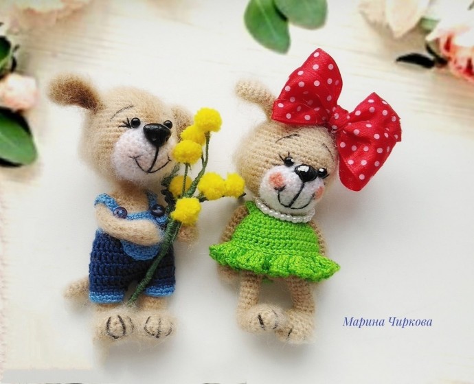 Собачки влюбленные