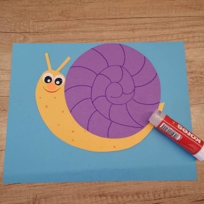 Улитка в травке