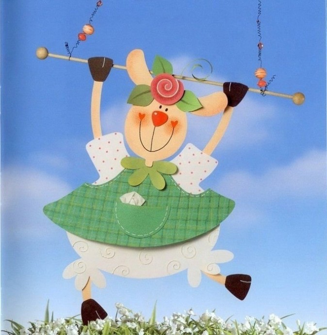 ​Забавные поделки из бумаги