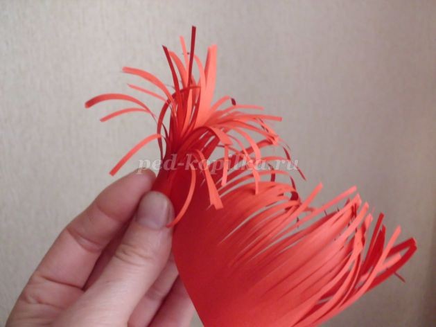 ​Хризантемы детскими руками: мастер-класс, часть 2