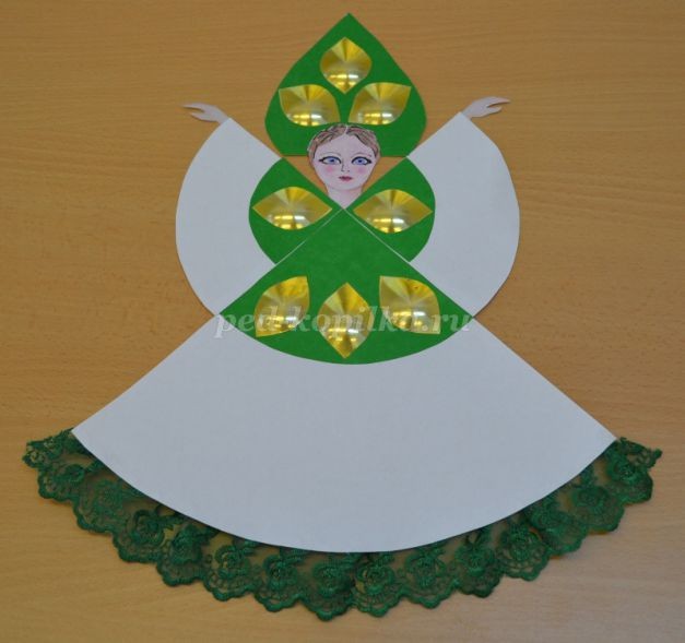 Игрушка из бумаги "Русская красавица": часть 2 Игрушка из бумаги "Русская красавица": часть 2