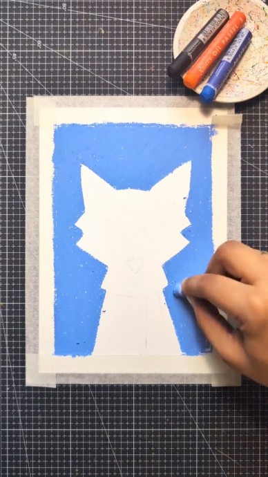 Рисование лисенка Рисование лисенка