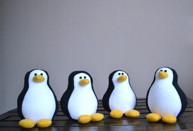 Шьем пингвинов