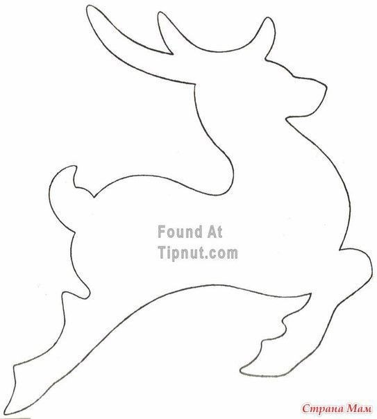 Шьём оленей