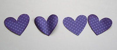 Как сделать бумажные розы из сердечек