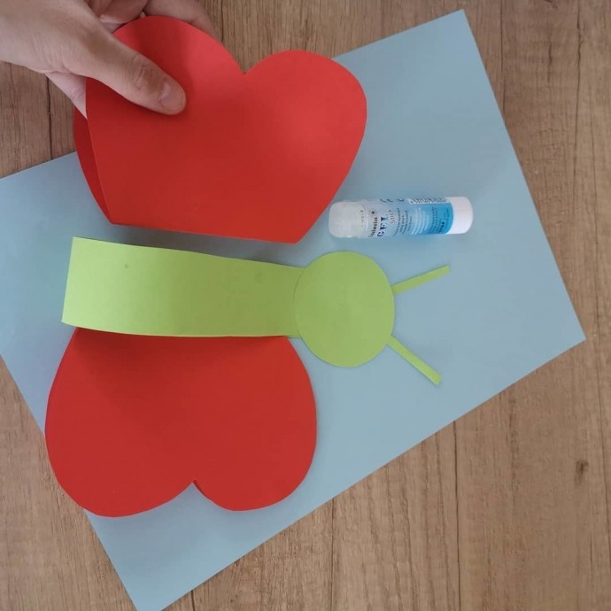 Объемная бабочка