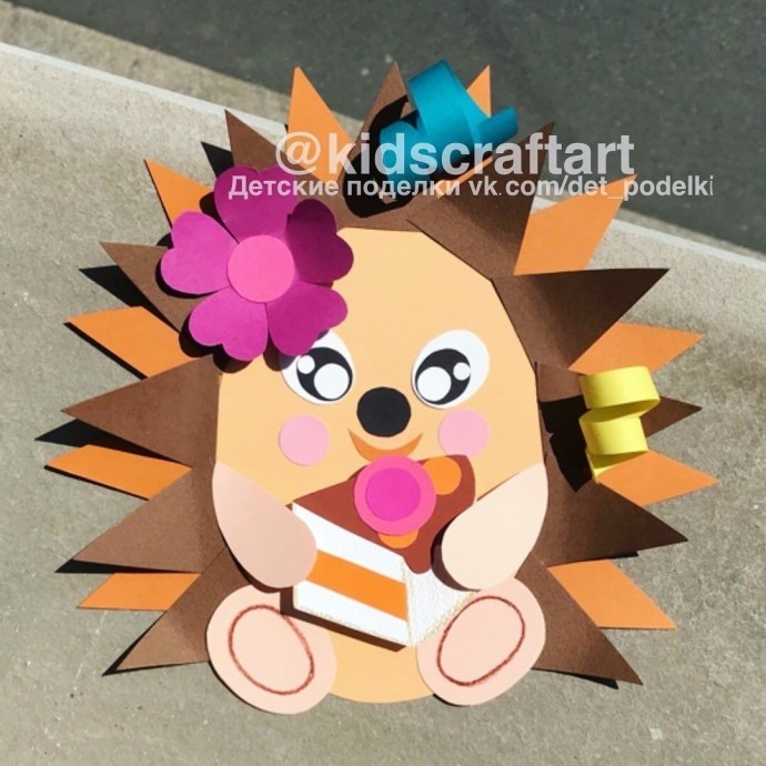 Ёжик с тортиком Ёжик с тортиком