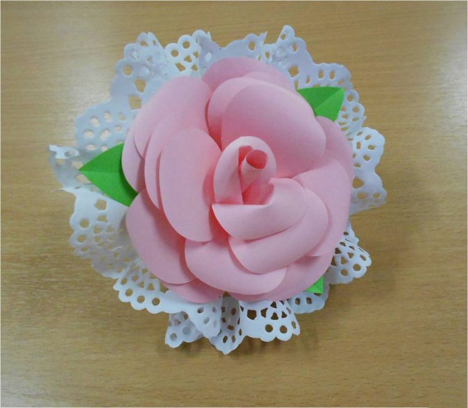 Бумажная роза Бумажная роза