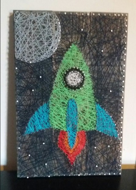 Стринг-арт: идеи для детского творчества Стринг-арт: идеи для детского творчества