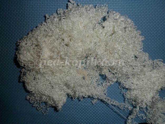 ​Вышиваем с детьми панно "Со старым Новым годом": часть 3