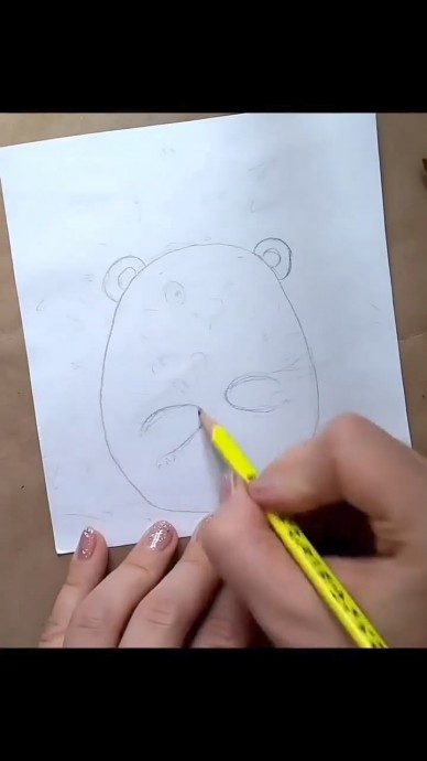 ​Ёжик с цветами