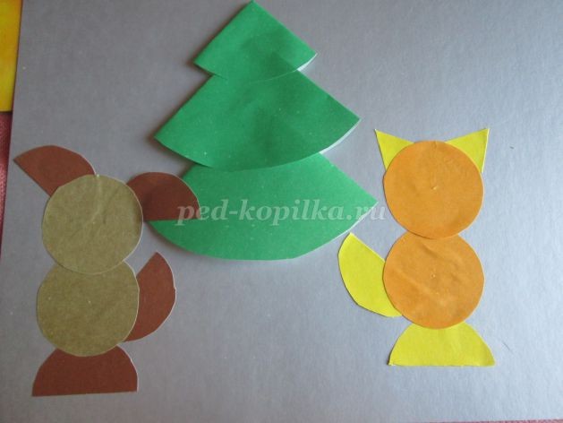 Аппликация из кругов: часть 2 Аппликация из кругов: часть 2