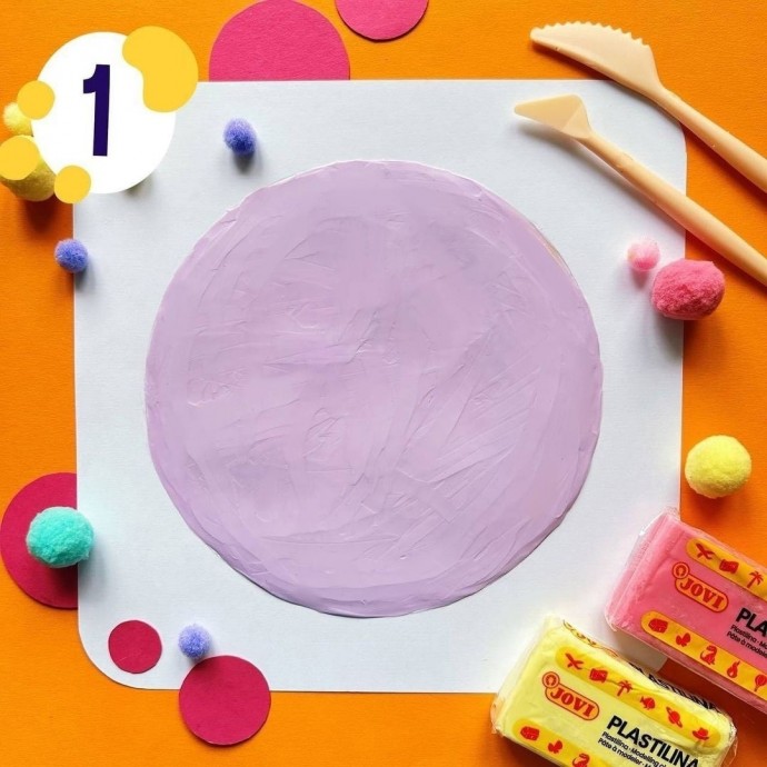 Картина из пластилина с лисичкой Картина из пластилина с лисичкой