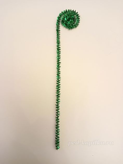 Новогодняя композиция детскими руками: часть 1