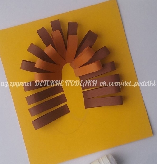 ​Объемная осенняя аппликация "Ёжик с грибочком"