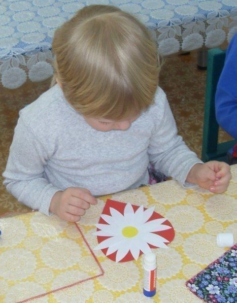 Сердце с цветком