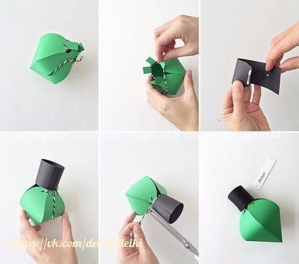 Фонарики из цветной бумаги Фонарики из цветной бумаги