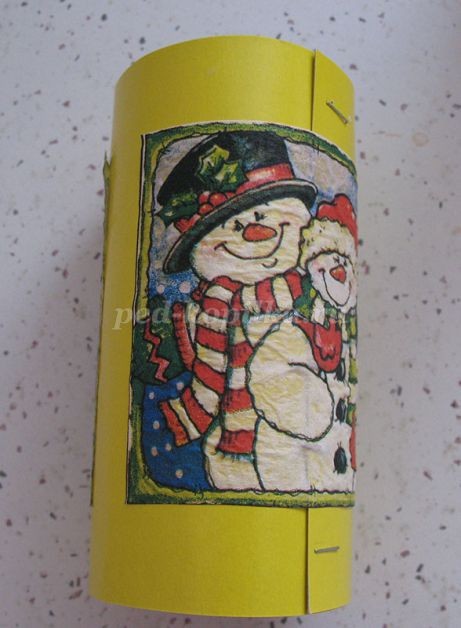 Фонарик на ёлку в технике декупаж: часть 1 Фонарик на ёлку в технике декупаж: часть 1