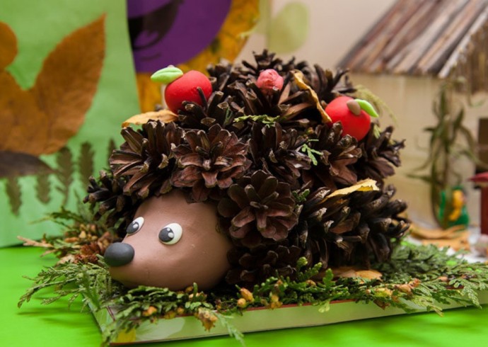 Идеи поделок из шишек Идеи поделок из шишек