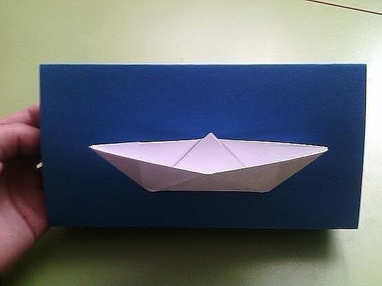 Объемный кораблик