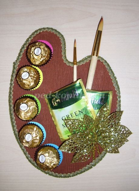 ​Оригинальный подарок детскими руками