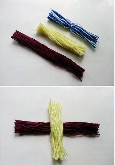 Пташка из пряжи Пташка из пряжи